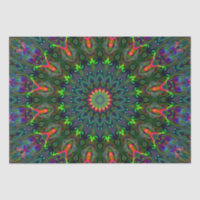 rgb colored mandala