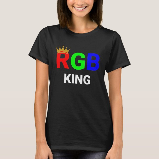 RGB King T-Shirt (Vorderseite)