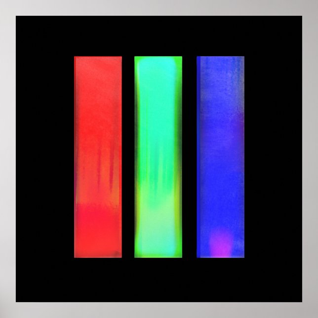 RGB (Poster 24x24") Poster (Vorne)