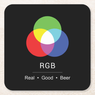 RGB Really Good Beer Designer's Untersetzer
