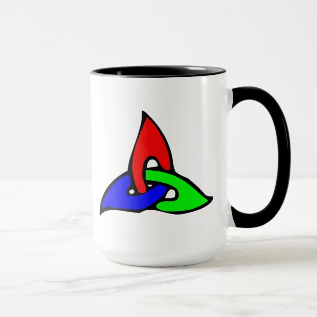 RGB-Tiskelion Tasse (Rechts)