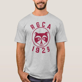 RGCA Men's Basic T - Shirt Red Logo