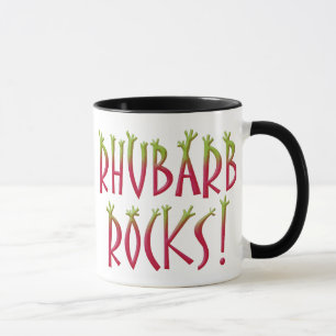 Rhabarber-Felsen Tasse