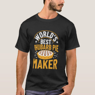 Rhabarberkuchen - Weltbestes Rhabarberkuchen-Rezep T-Shirt
