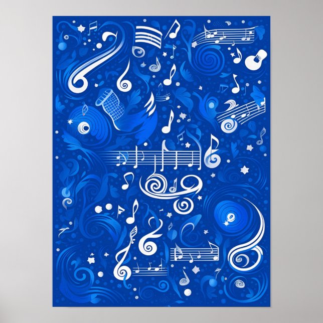 Rhapsody in Blue Poster (Vorne)