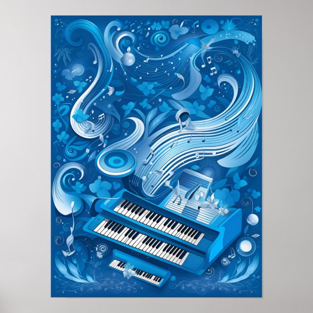 Rhapsody in Blue Poster (Vorne)