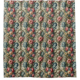 Rhapsody Road - Gotisches Barock Duschvorhang