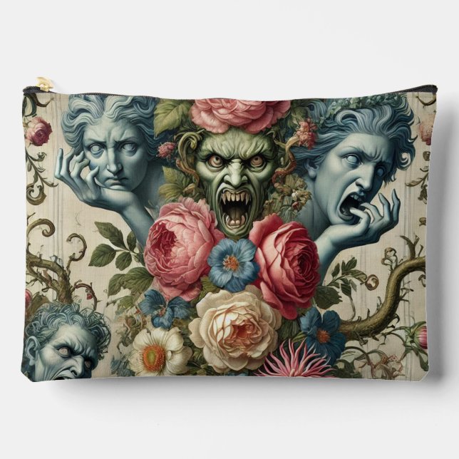 Rhapsody Road - Gotisches Viktorianisches Portrait Zubehörtasche (Vorderseite)