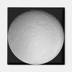 Rhea des Saturn-Eismondes Magnet