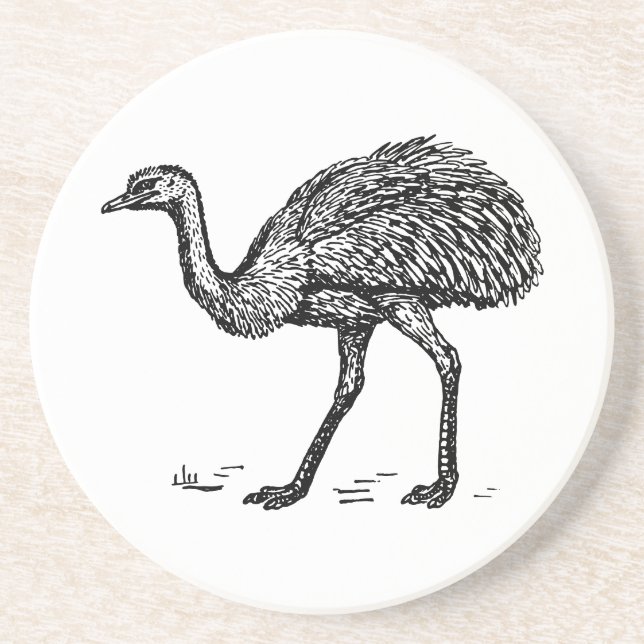 Rhea Getränkeuntersetzer (Vorne)