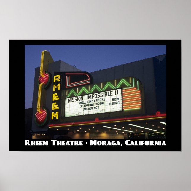 Rheem Theater 11x17 Poster (Vorne)
