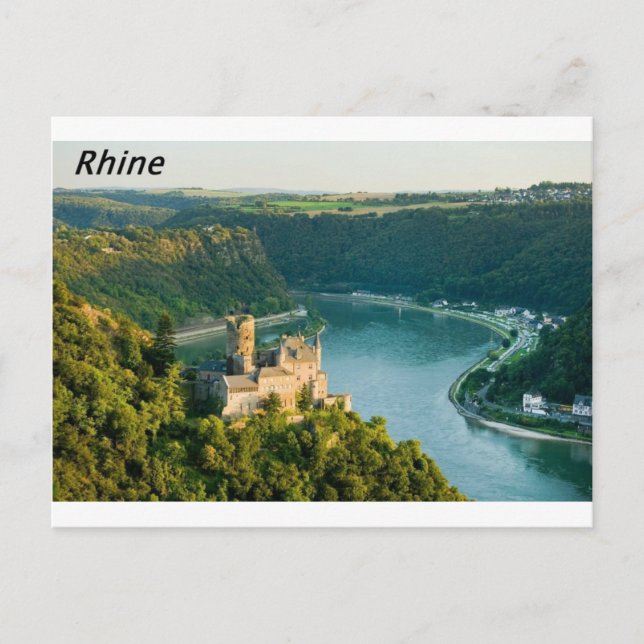 Rhein-Deutschland Angie. Postkarte (Vorderseite)