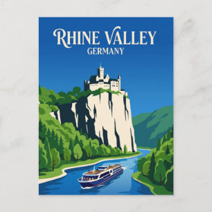 Rhein Deutschland Postkarte