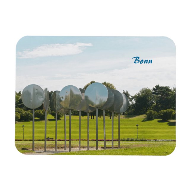Rheinaue Park in Bonn Magnet (Horizontal)
