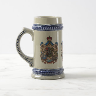 Rheinbergen Armorial Stein Bierglas