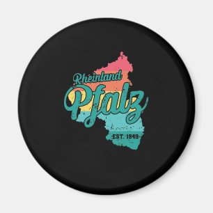 Rheinland Pfalz Bundesland Deutschland Magnet