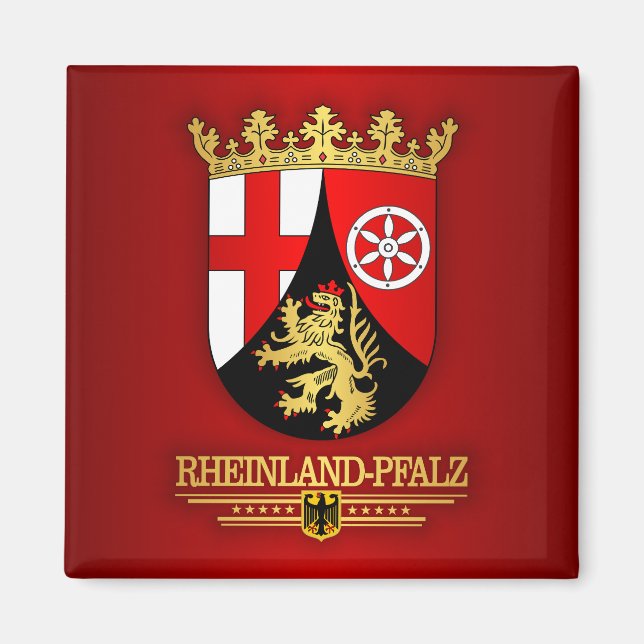 Rheinland-Pfalz COA Magnet (Vorne)