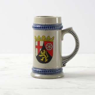 Rheinland-Pfalz Wappen Bierglas