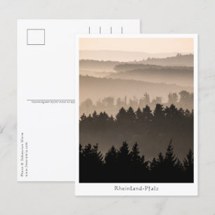 Rheinland-Pfalz Woodland Hills Landscape Photo Postkarte