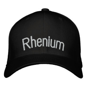 Rhenium Bestickte Kappe