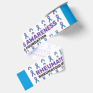Rheumatoid-Arthritis-Bewusstseins-Musterband Ripsband
