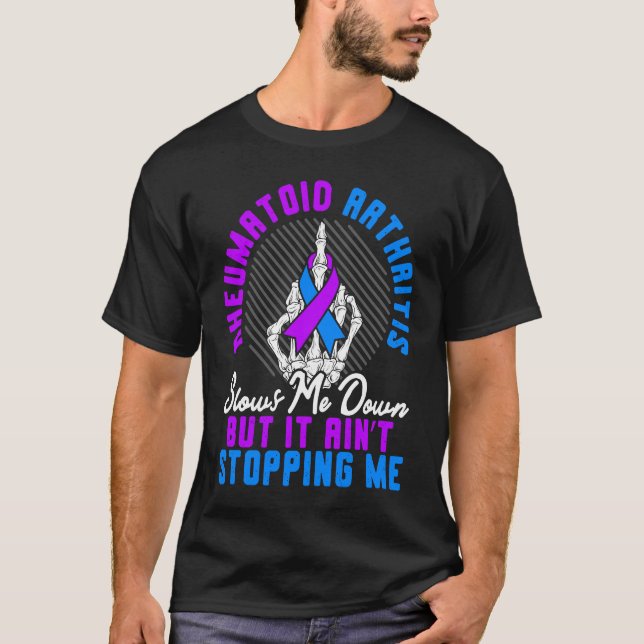 Rheumatoid Arthritis Warrior Autoimmune Disorder T-Shirt (Vorderseite)