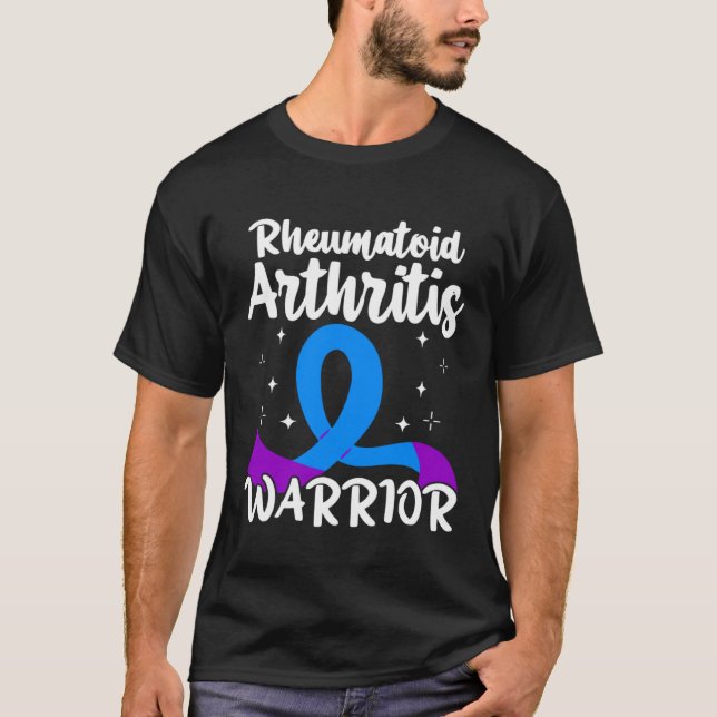 Rheumatoid Arthritis Warrior Joint Pain Disease  1 T-Shirt (Vorderseite)