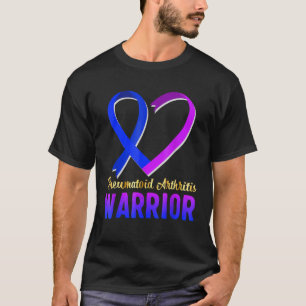 Rheumatoide Arthritis Warrior Awareness Ribbon T-Shirt