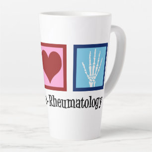 Rheumatologie der Liebe Frieden Milchtasse