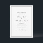 Rhianna Traditionelle Hochzeit Save The Date<br><div class="desc">Traditionelle Hochzeiten speichern das Datum mit einem einfachen und minimalen Design mit Ihren Namen in einem eleganten Skript und Ihre Veranstaltung Details in einem klassischen Serif-Schriftart.</div>