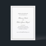 Rhianna Traditionelle Hochzeit Save The Date<br><div class="desc">Traditionelle Hochzeiten speichern das Datum mit einem einfachen und minimalen Design mit Ihren Namen in einem eleganten Skript und Ihre Veranstaltung Details in einem klassischen Serif-Schriftart.</div>