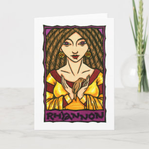 Rhiannon Grueting Card Karte
