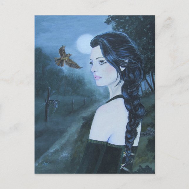 Rhiannon Postkarte (Vorderseite)