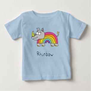 Rhinbow Rainbow Kid's Baby T - Shirt