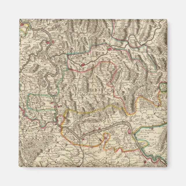 Rhine River Valley Magnet (Vorne)