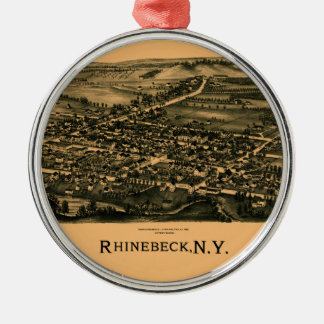 Rhinebeck 1890 ornament aus metall