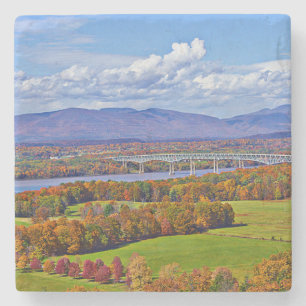Rhinecliff Bridge im Herbst Steinuntersetzer