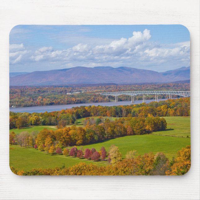 Rhinecliff Brücke in der FallMausunterlage Mousepad (Vorne)