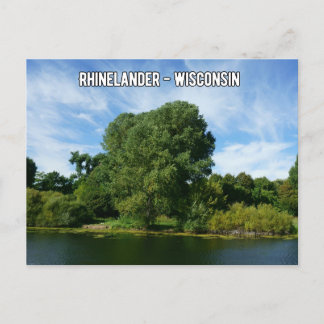 Rhinelander Wisconsin Postcard Postkarte