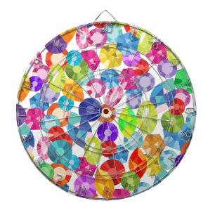 Rhinestone Dartscheibe