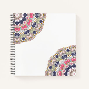 Rhinestone, Sequenzen, Konfetti Notizbuch