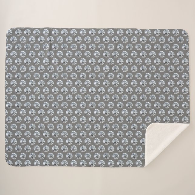 Rhinestones grau bg sherpadecke (Vorderseite (Horizontal))