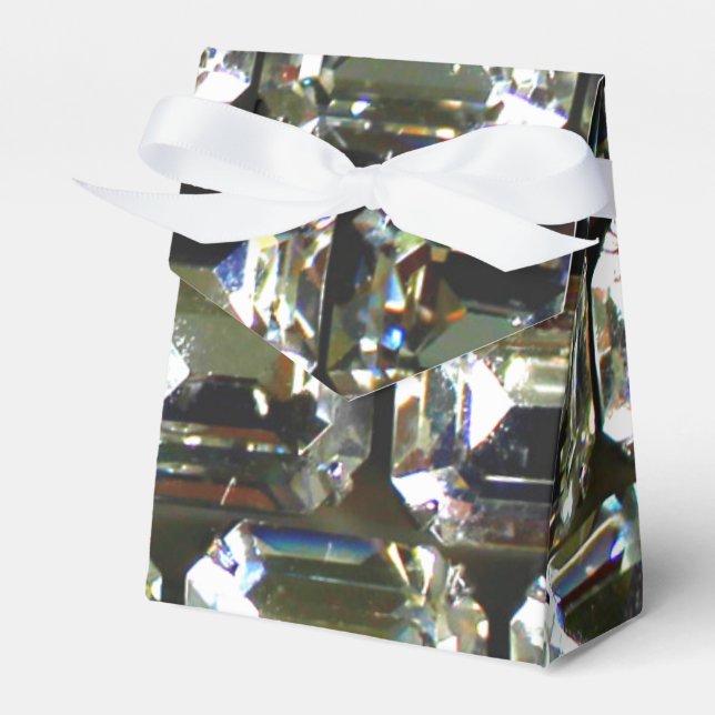 Rhinestones - Vintager Schmuck Geschenkschachtel (Vorderseite)