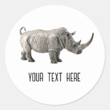 Rhino Animal Niedlich Adorable Custom