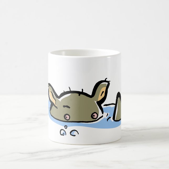 rhino bath mug tasse (Mittel)