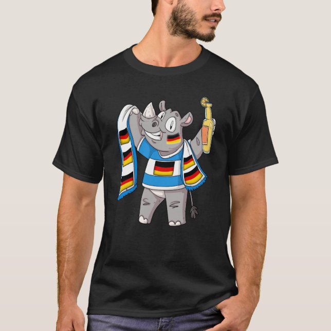 Rhino Fan Germany T-Shirt (Vorderseite)