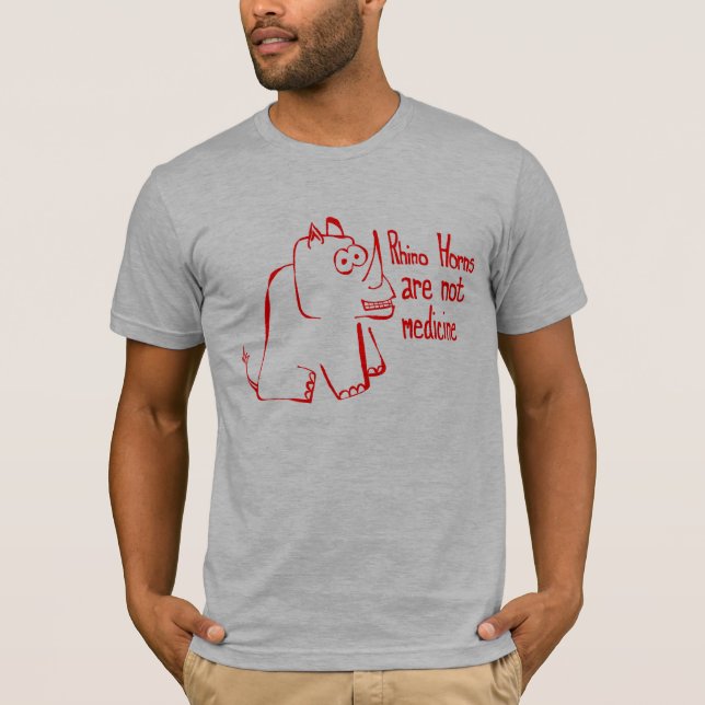 Rhino-Horn-T - Shirt (Vorderseite)