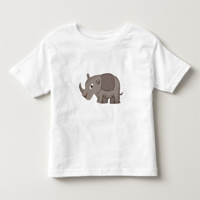 Rhino Kleinkind T-shirt (Vorderseite)