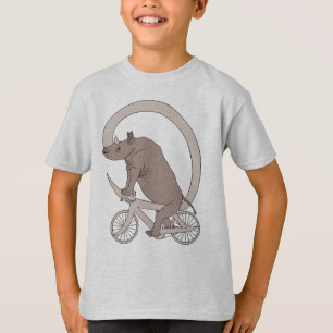 Rhino mit seinem Hornrad T-Shirt