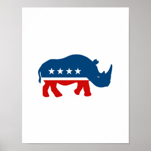 RHINO PARTY.png Poster